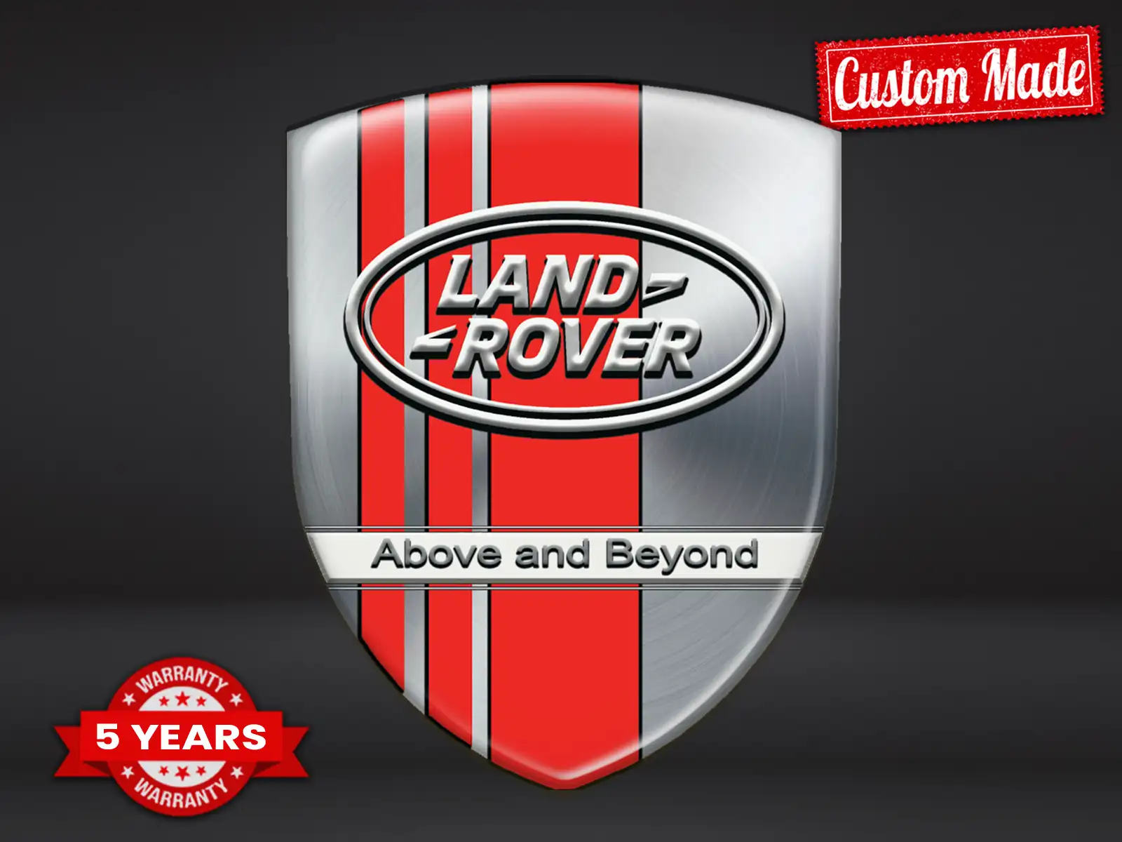 Land Rover Logo Silicona S Auto Pro Máximo Estilo Edición Estilosa